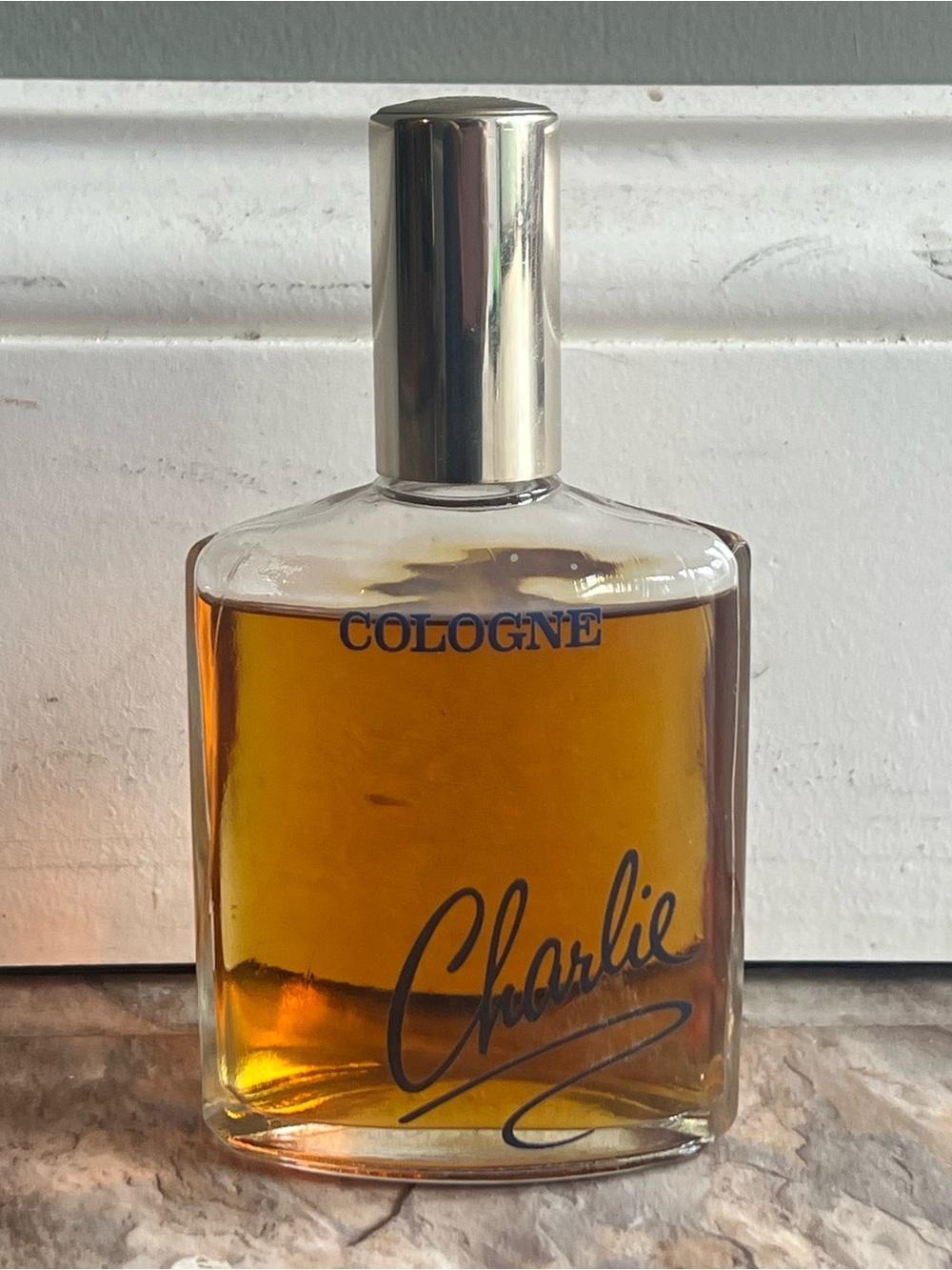 Revlon Charlie Cologne in Amber Bottle with Silver Cap
